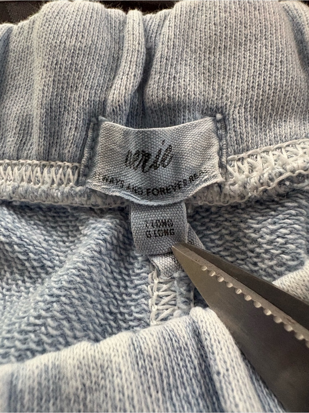AERIE Seams Right Barrel Leg Sweatpants Sz L tall - Picture 6 of 9